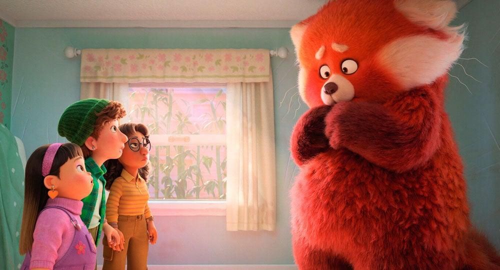 Fotograma de 'Red', película de animación de los estudios Pixar