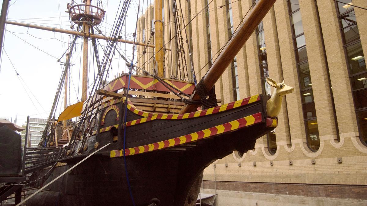 The Golden Hinde en Londres.