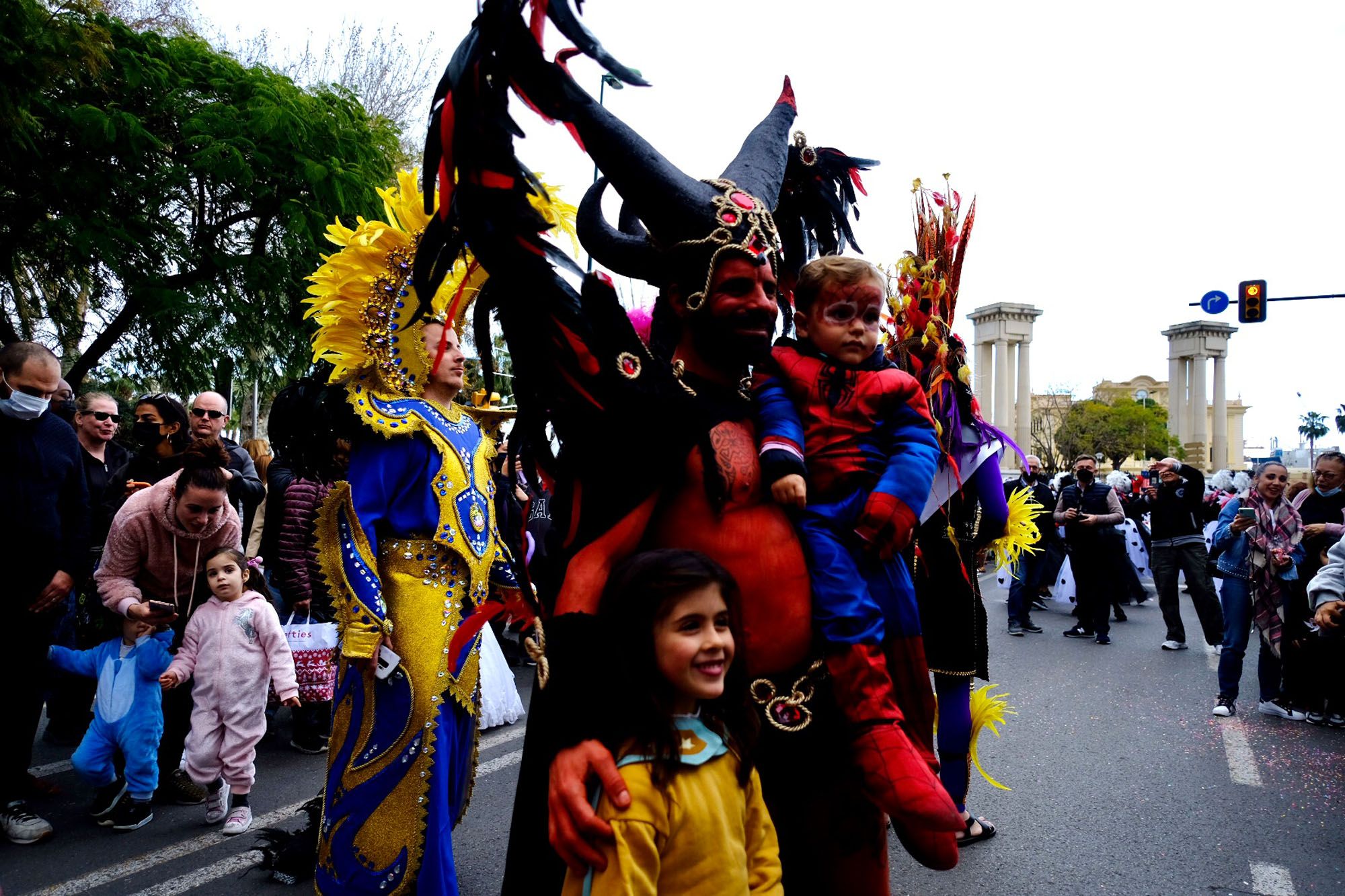 Las imágenes del Entierro del Boquerón del Carnaval de Málaga 2022