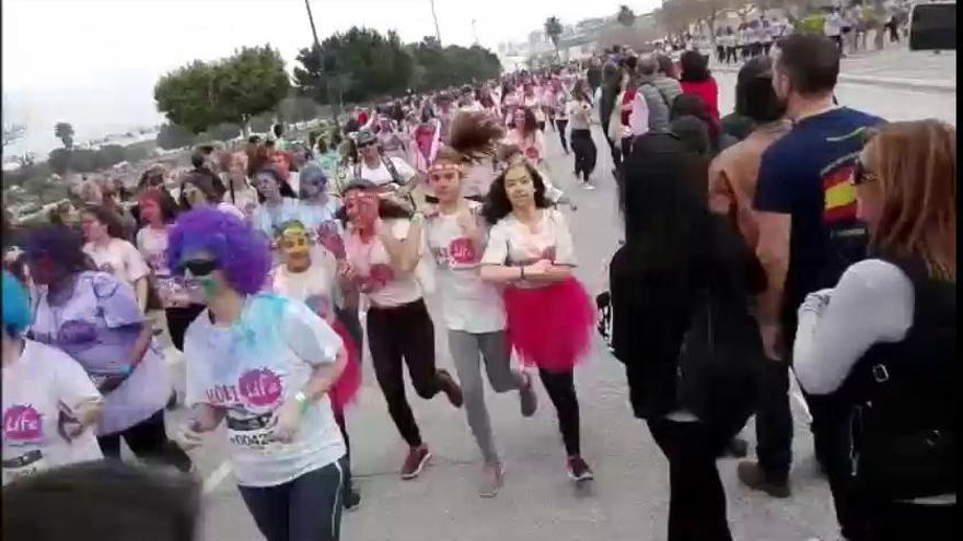 II Holi Run en Málaga