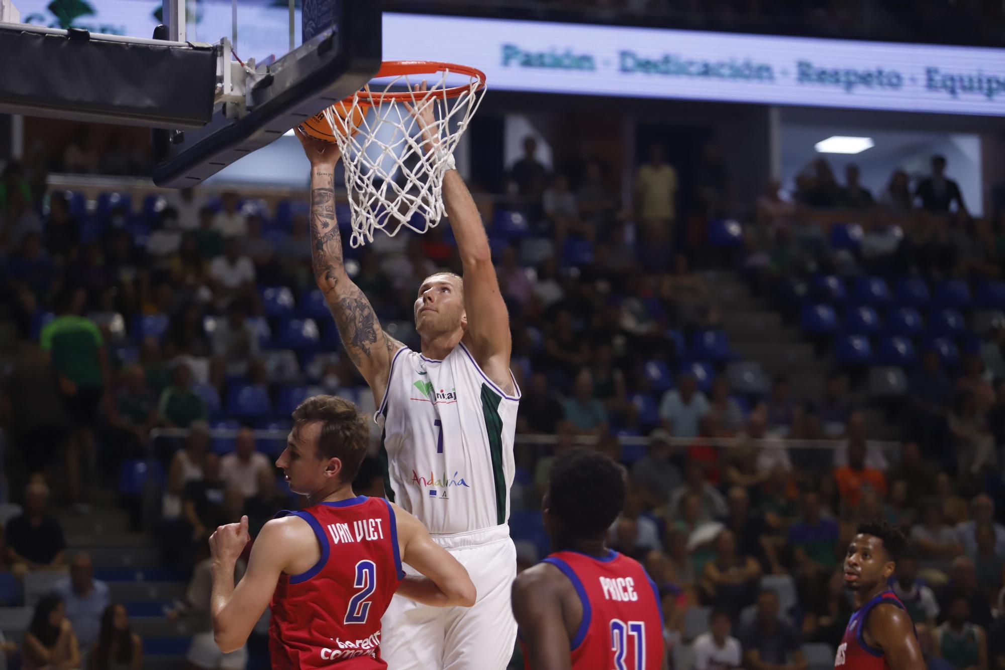 Unicaja - Den Bosch, semifinal de la fase previa de la BCL, en imágenes