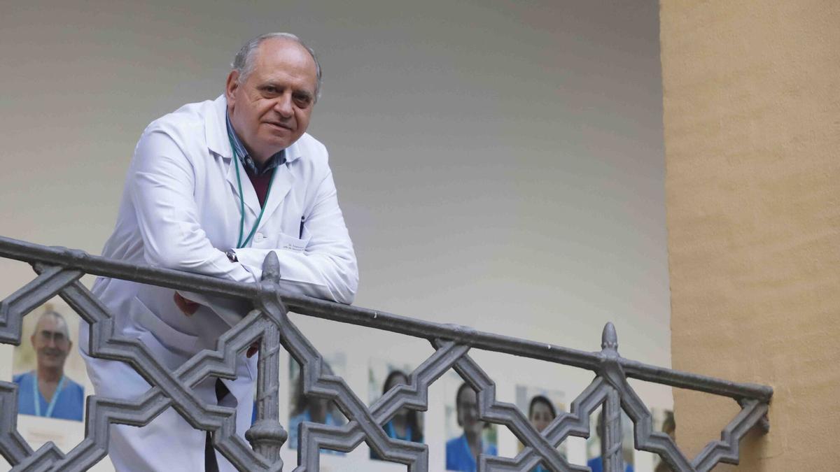 Francisco Luna, jefe de servicio de Medicina Física y Rehabilitación del Hospital Regional