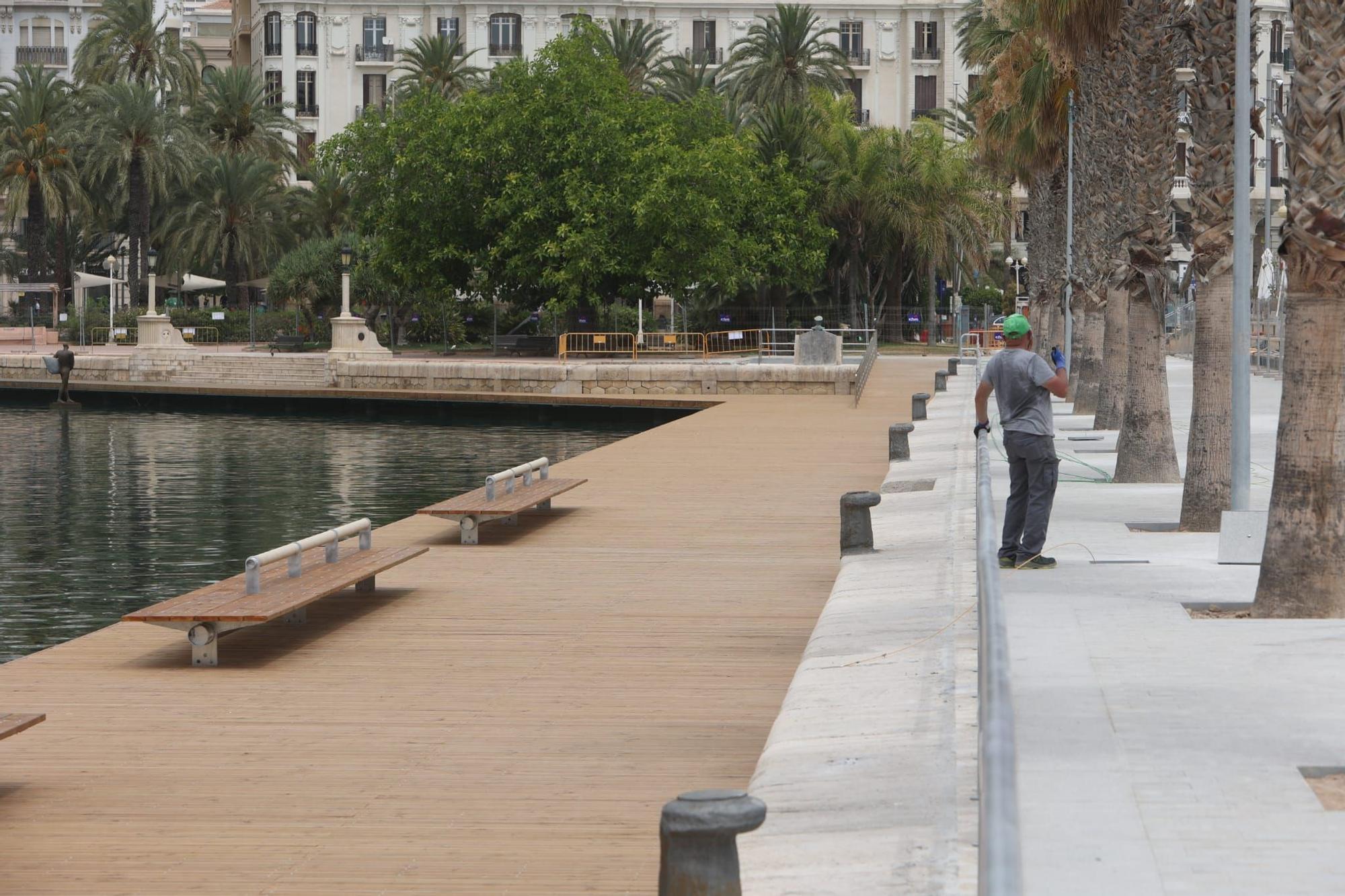 El puerto de Alicante estrena nuevo paseo