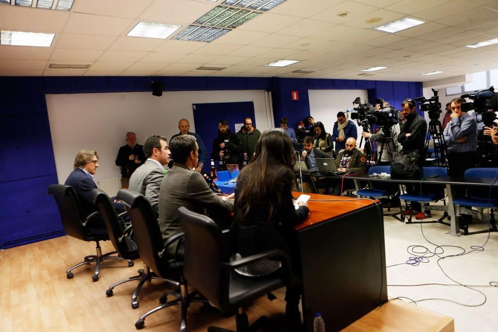 Despedida y rueda de prensa de Egea