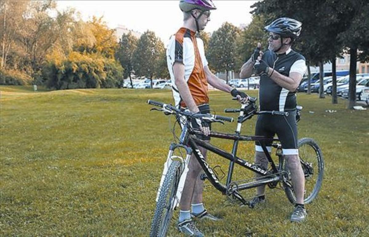 «El meu gran somni és fer la ruta a Santiago en tàndem»_MEDIA_1