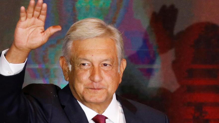 El nuevo presidente de México, López Obrador.