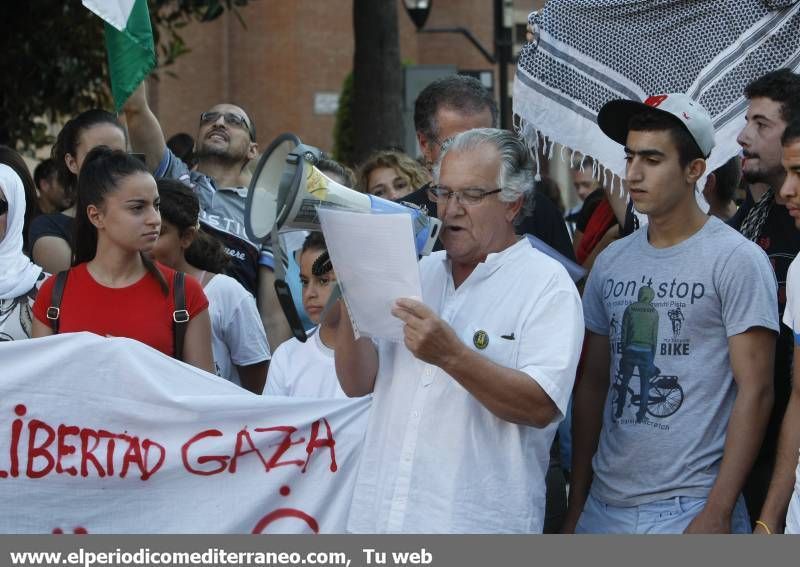 GALERÍA DE FOTOS - Castellón clama contra los bombardeos en Palestina