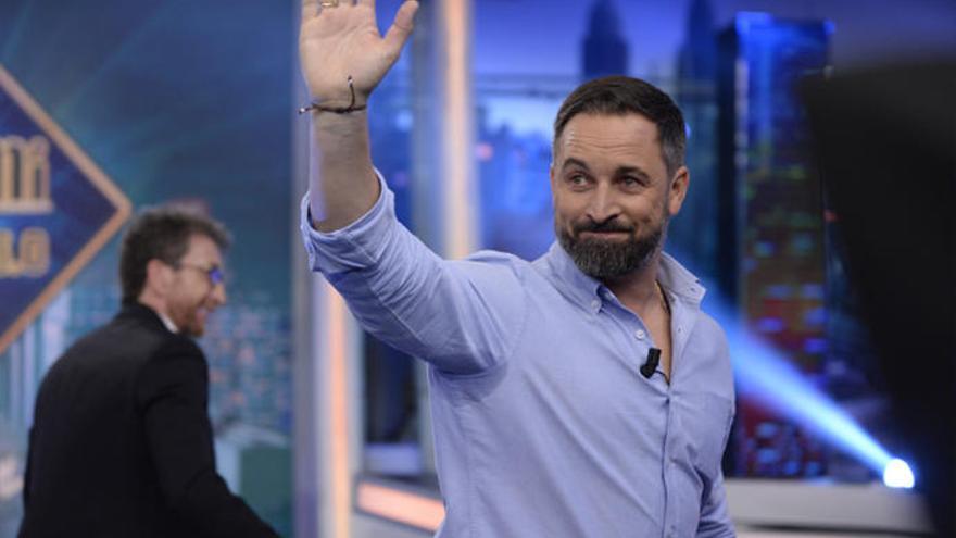 Santiago Abascal durante su visita a &#039;El Hormiguero&#039;.