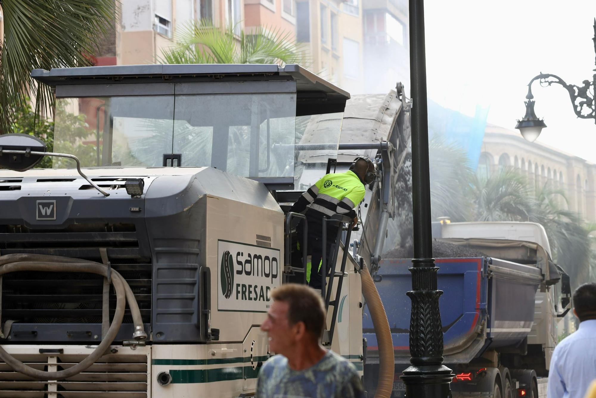 Inicia la Operación Asfalto en Conde Aranda