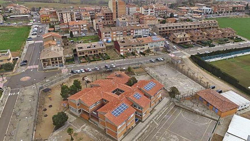 Plaques solars a l&#039;escola d&#039;Avià