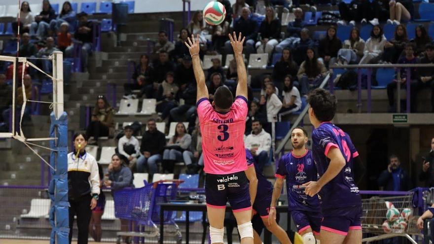 Un lance del partido del CV Gandia de 1ª Nacional