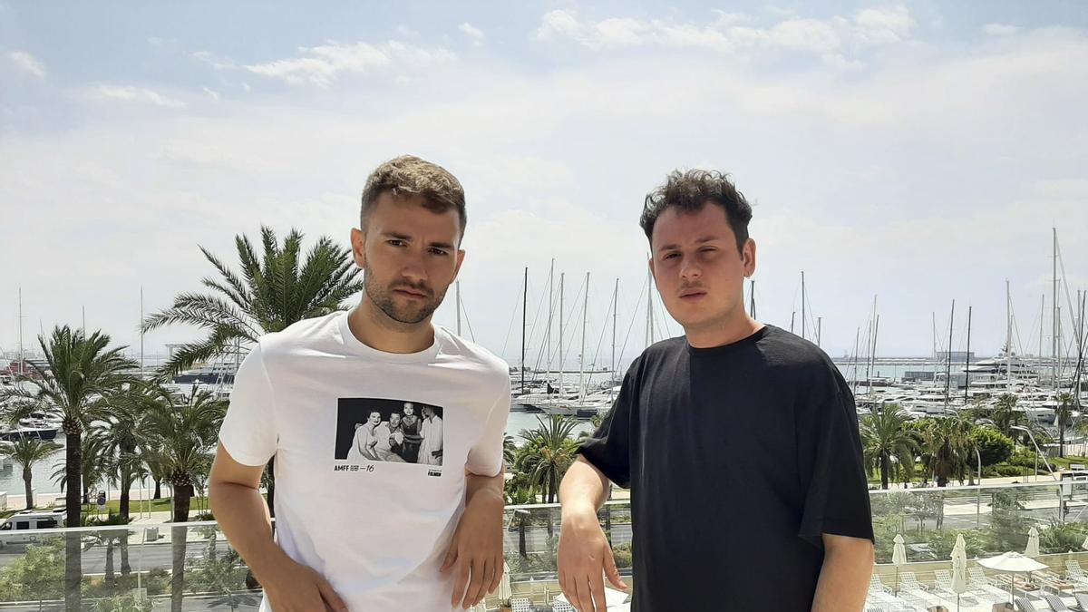 Lluís Garau y Joan Porcel, este pasado domingo, en el hotel Victoria Gran Meliá.