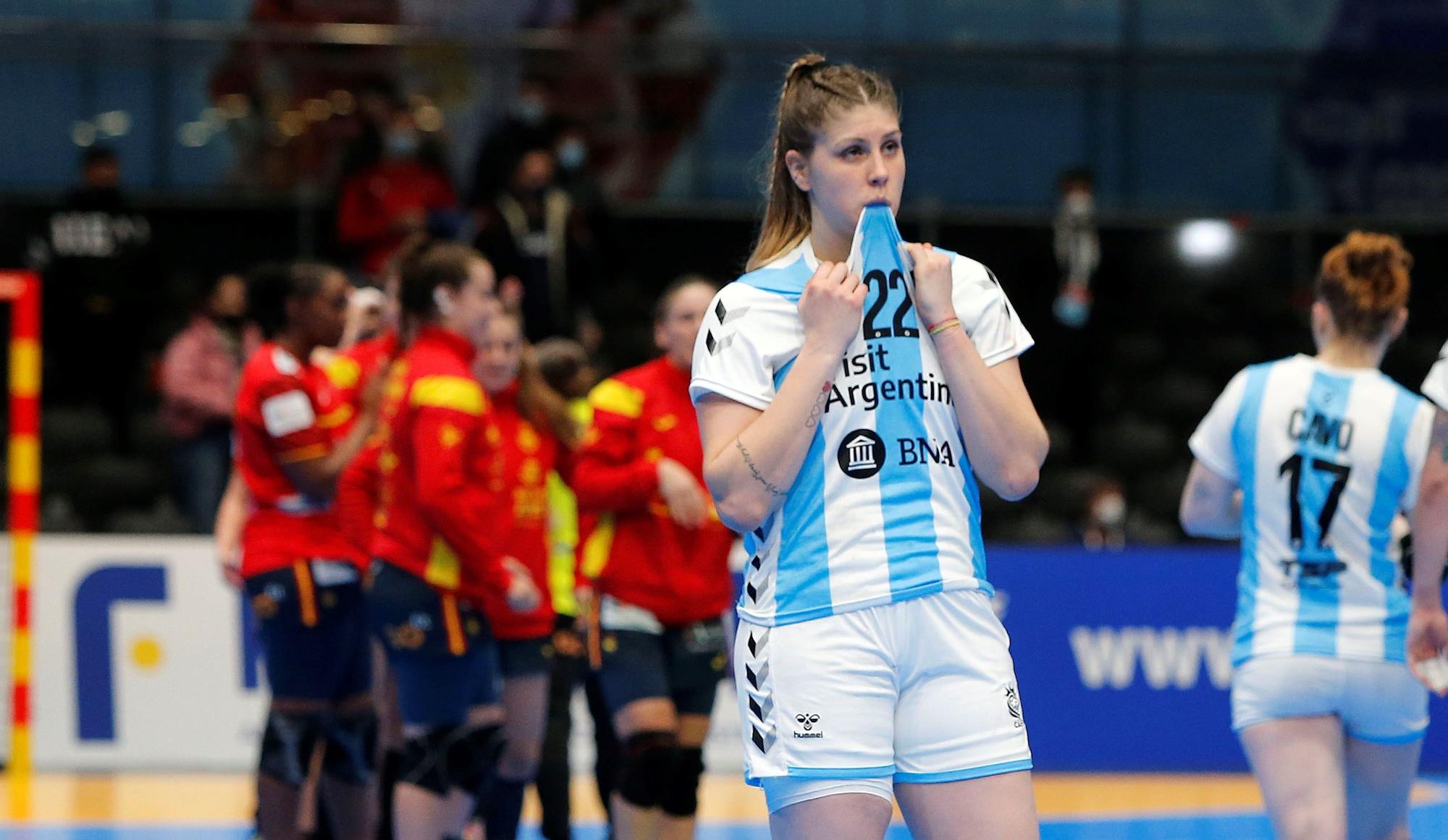 Victoria de España ante Argentina en su estreno en el Mundial femenino