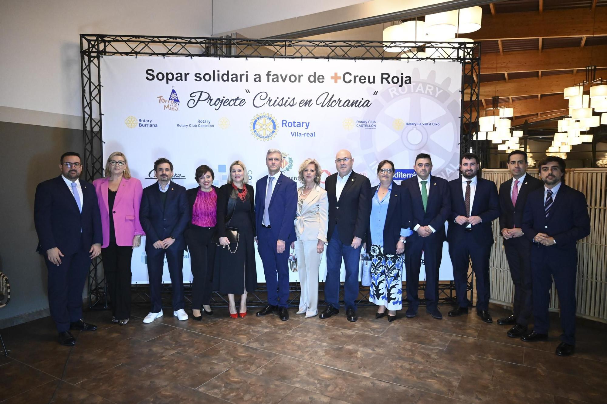 Las mejores fotos de la cena solidaria del Rotary Club Vila-real