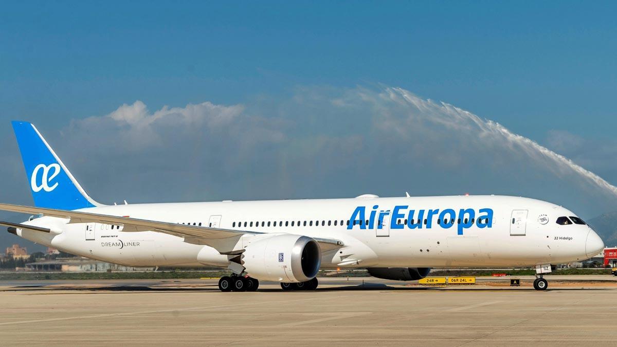 Un avión de Air Europa en una imagen de archivo.