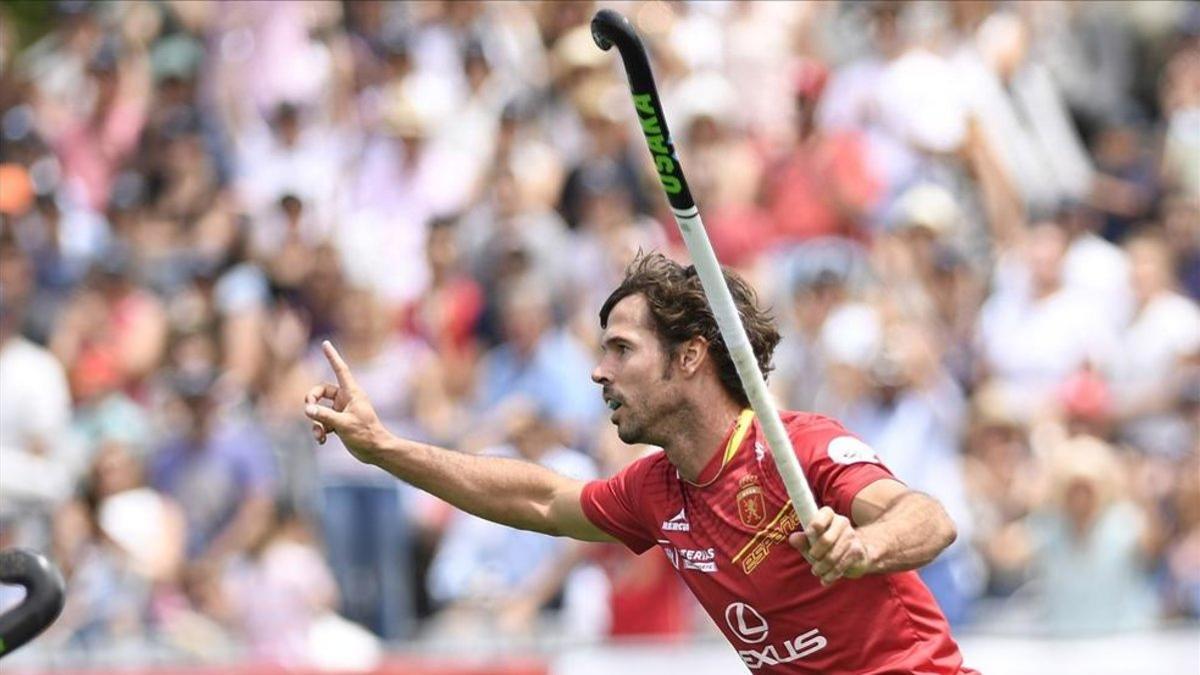 Pau Quemada, artífice de dos goles ante Holanda