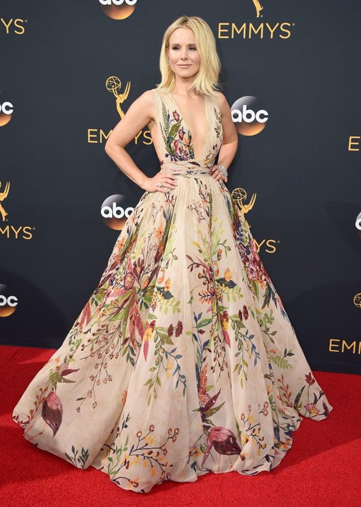 Kristen Bell, de Zuhair Murad en la gala de los Emmy 2016