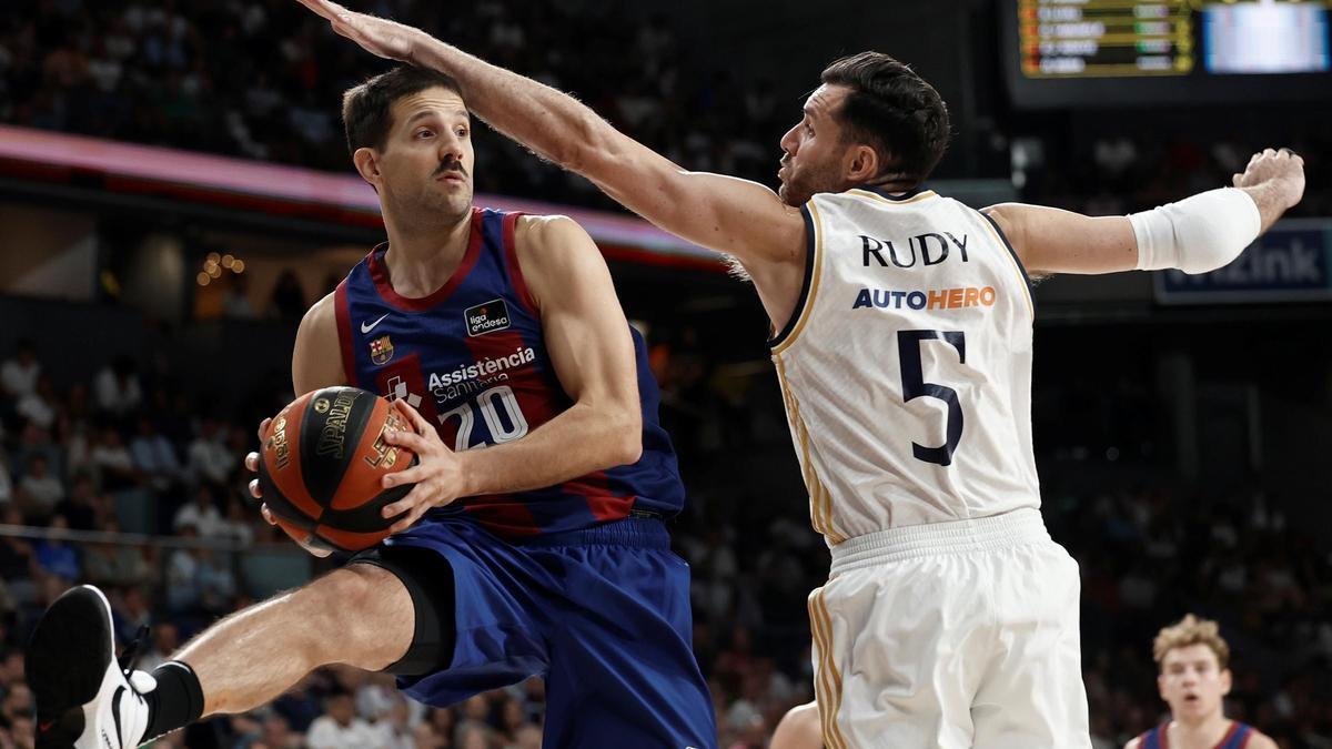 Laprovittola no pudo jugar el tercer partido ante el Madrid y el Barça lo acusó demasiado