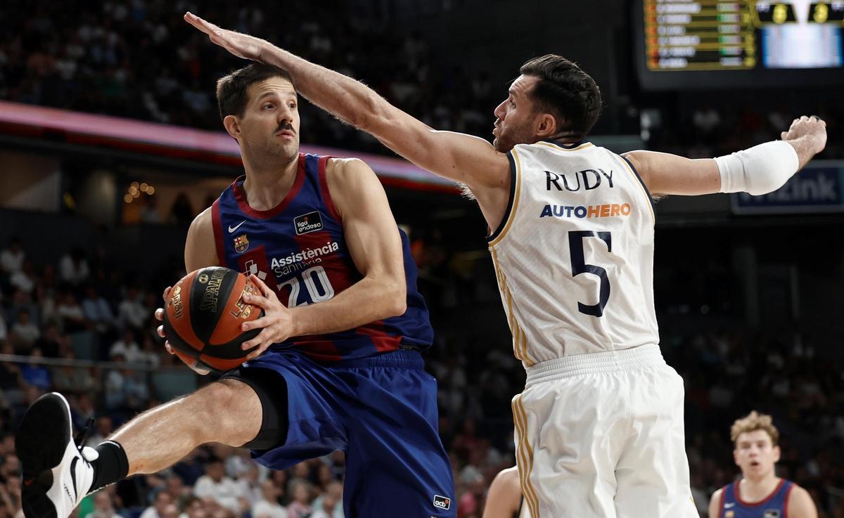Laprovittola no pudo jugar el tercer partido ante el Madrid y el Barça lo acusó demasiado