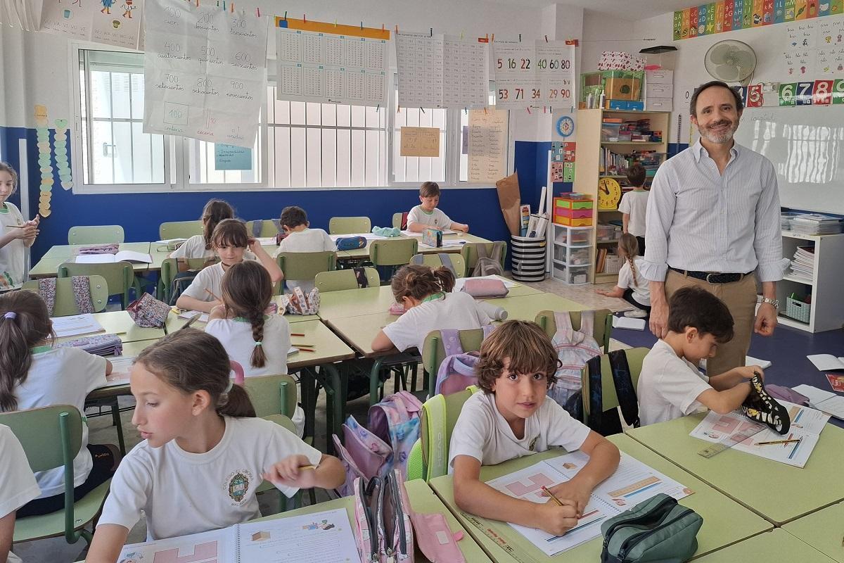 Emilio Alcázar, director del Colegio El Limonar de Málaga.