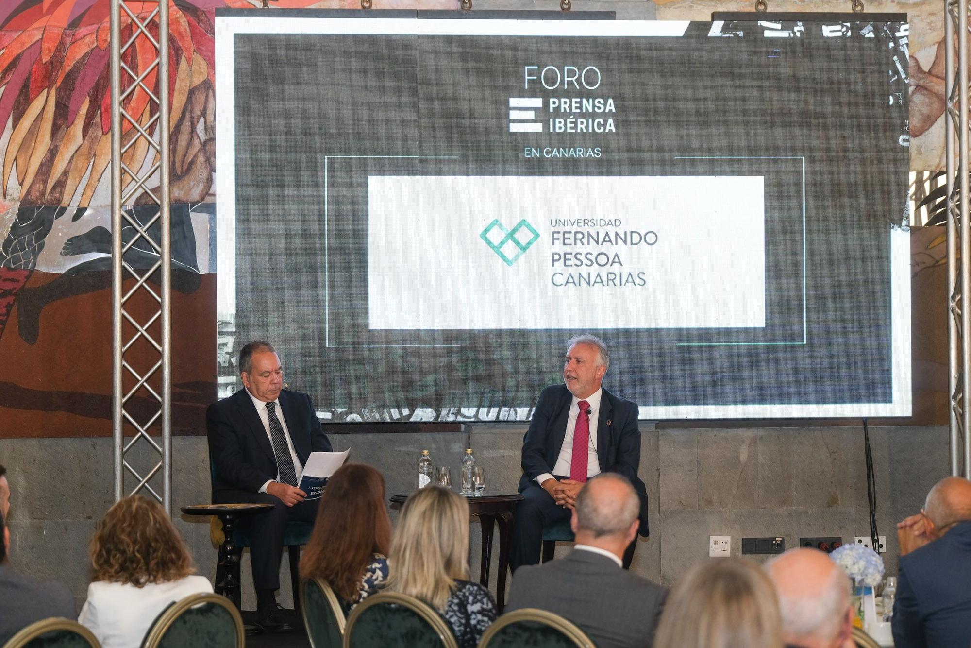 Foro Prensa Ibérica con Ángel Víctor Torres