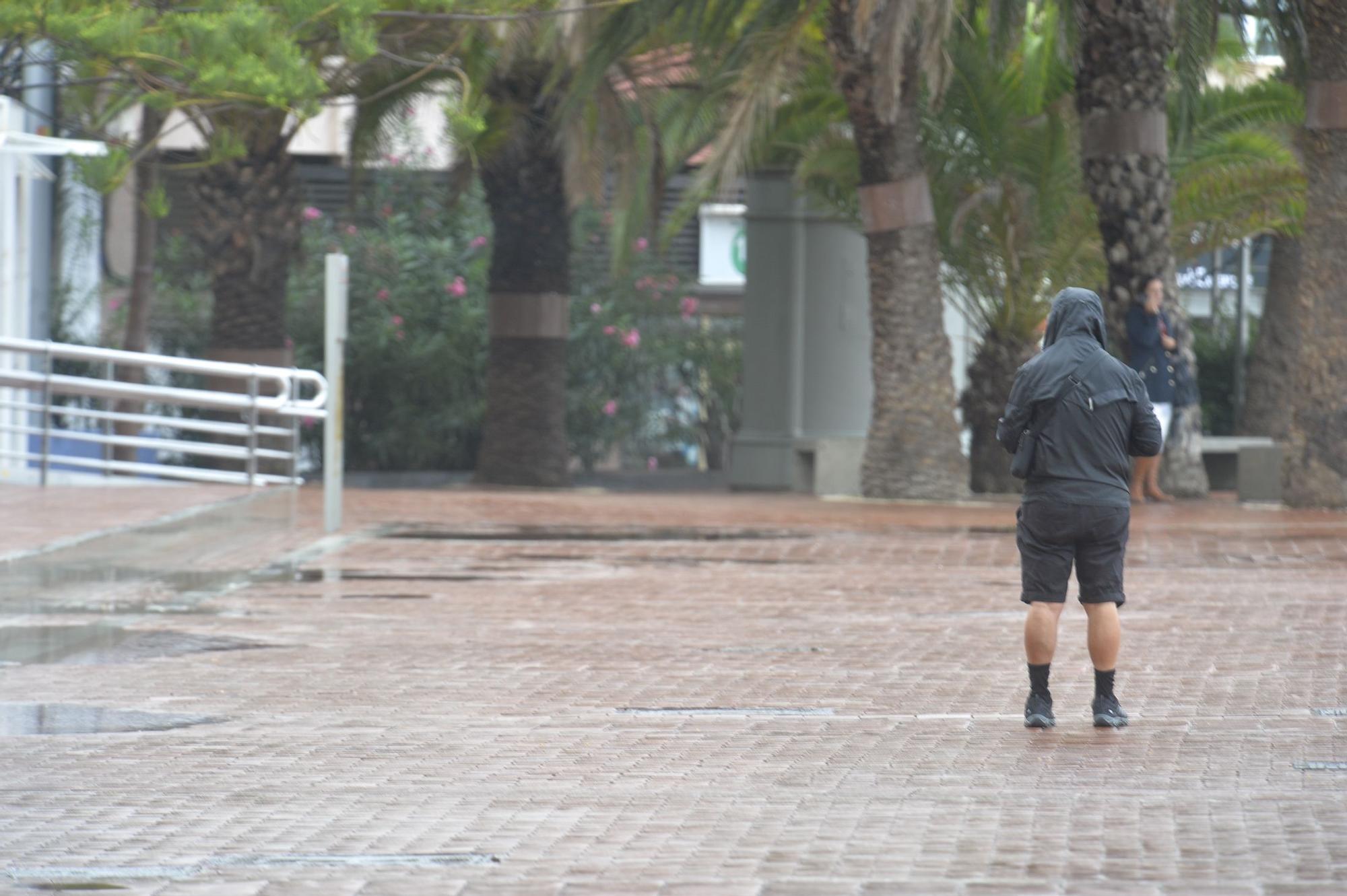 Jornada de frío y viento en Gran Canaria