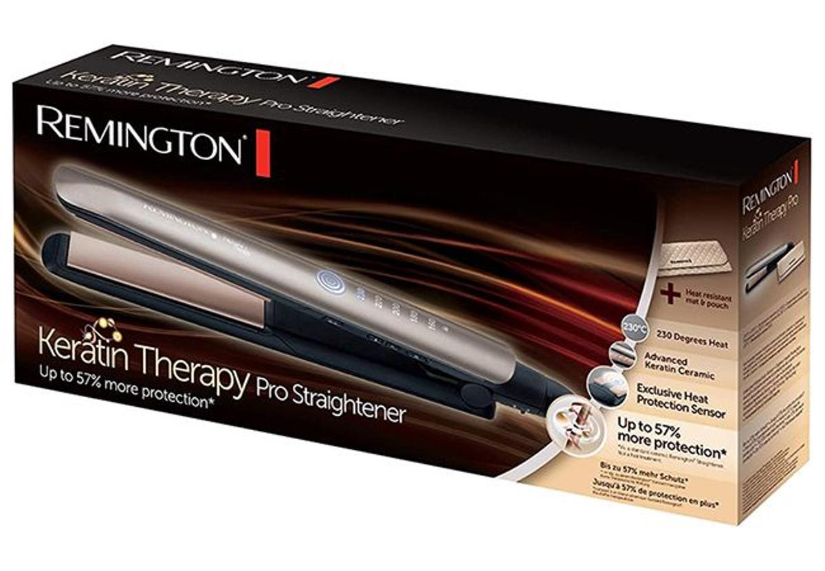 Plancha para el pelo Remington S8590 Keratin Therapy Pro