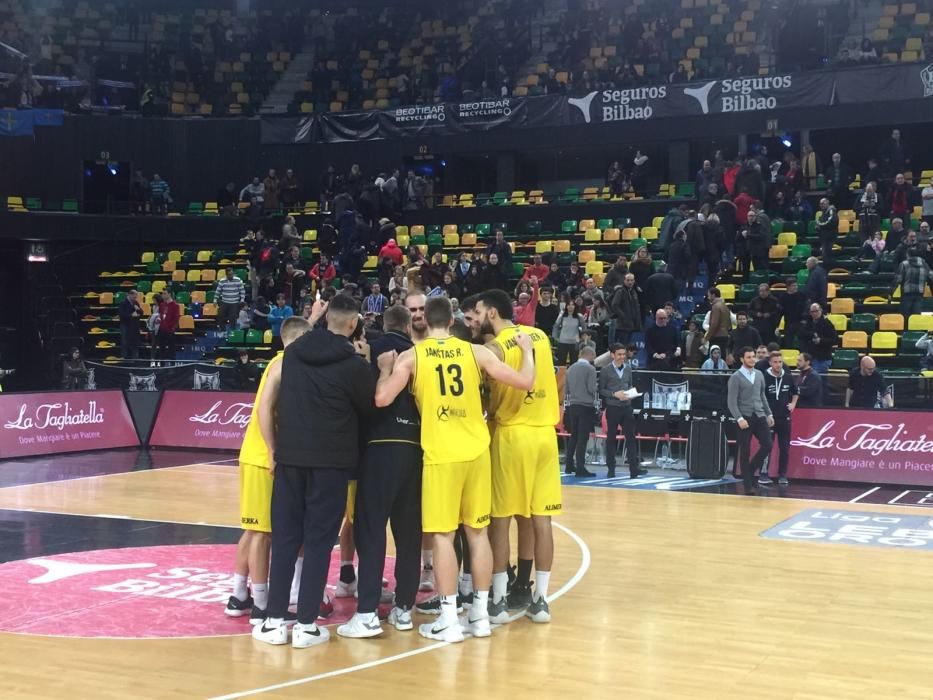 Victoria del Oviedo Baloncesto en Bilbao (72-81)