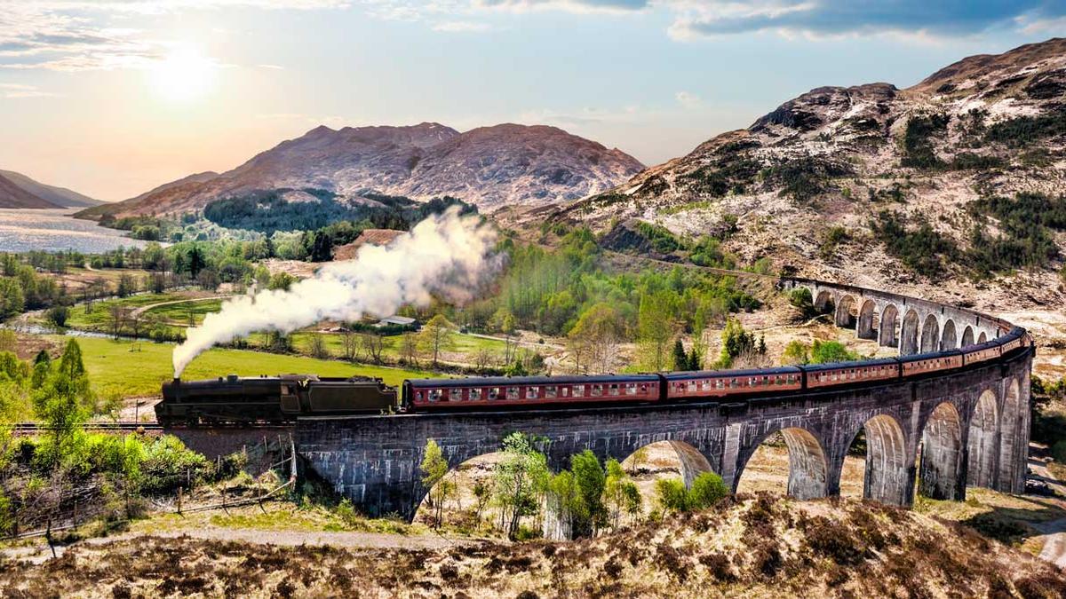 Viaducto de Glenfinnan, Escocia