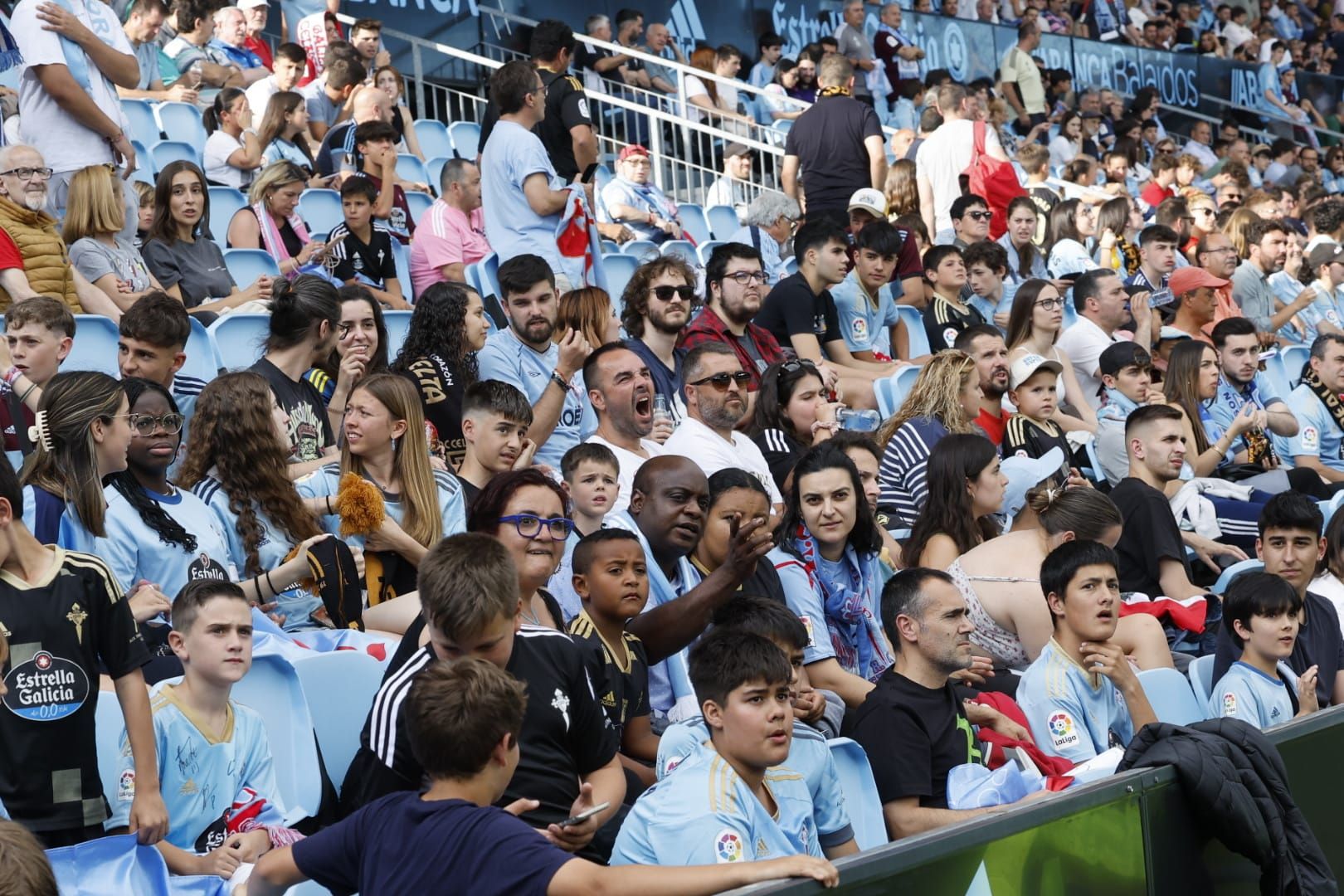 El Celta-Girona, en imágenes