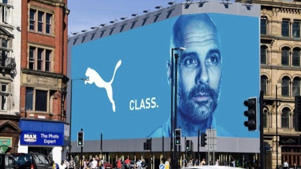 Pep Guardiola es el nuevo embajador de Puma