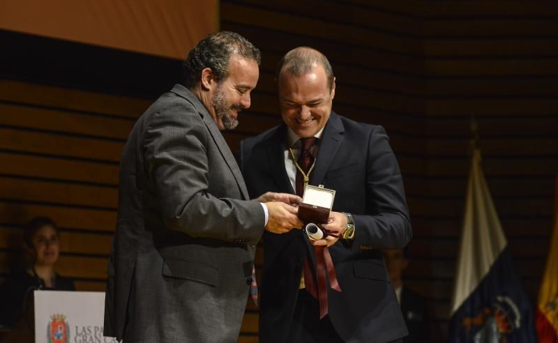 13/12/2018 LAS PALMAS DE GRAN CANARIA. Gala de medallas del deporte Ayto. Las Palmas de Gran Canaria. FOTO: J. PÉREZ CURBELO  | 13/12/2018 | Fotógrafo: José Pérez Curbelo