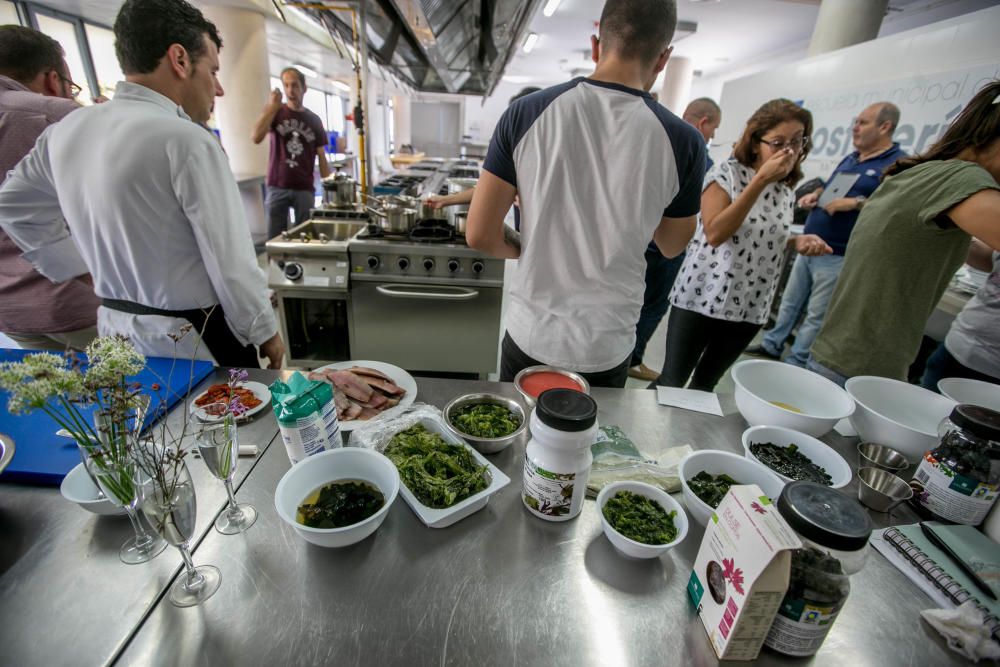 Curso en Elche para cocinar con algas