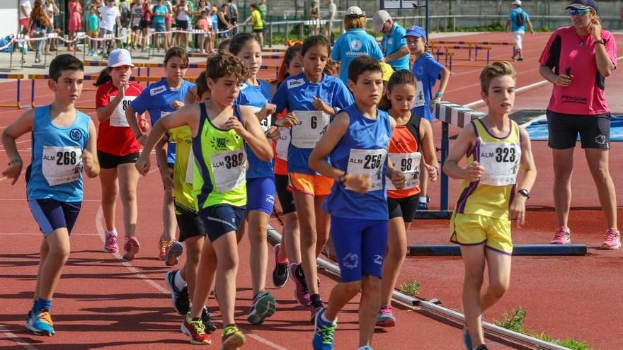 Prueba de marcha del Campeonato de Mallorca alevín disputado en Manacor.