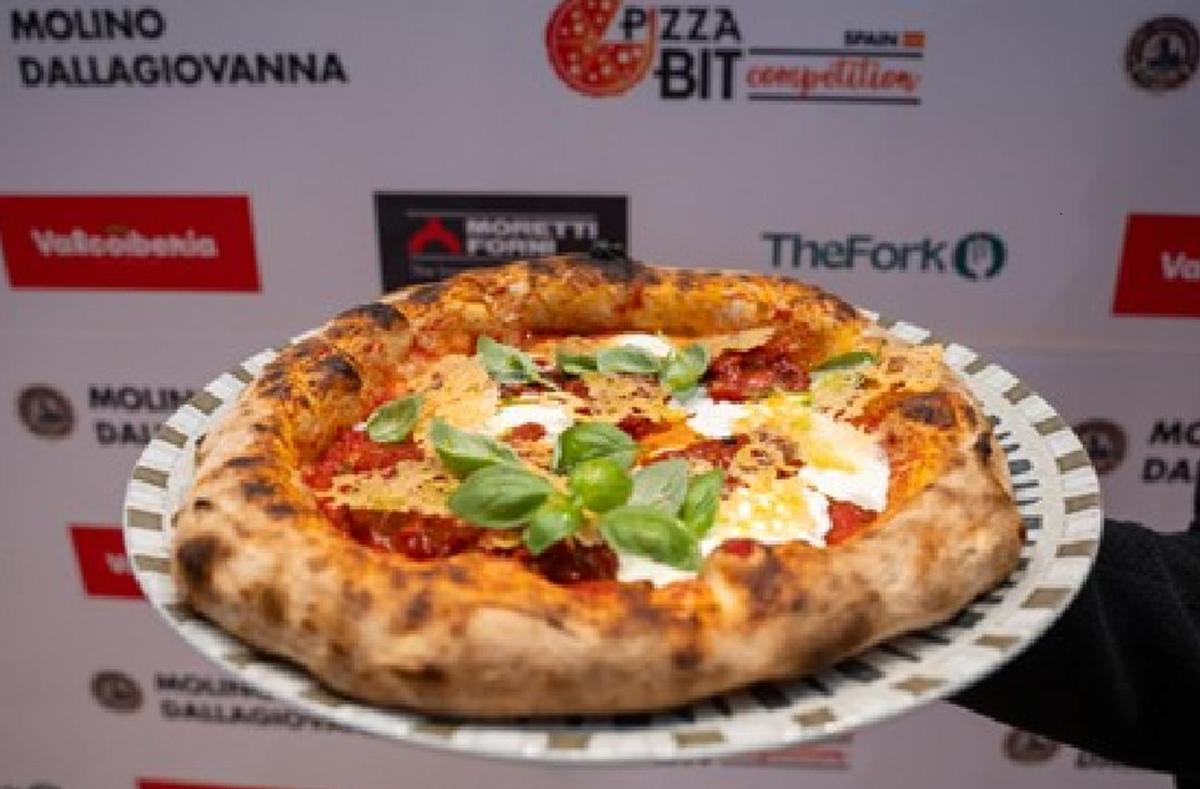 La pizza margarita reinventada de Daniele Conte