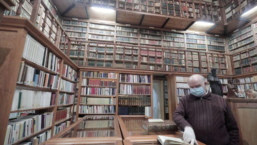 La biblioteca de La Real, en la que Ramon Llull gestó el catalán literario, lleva cuatro años cerrada
