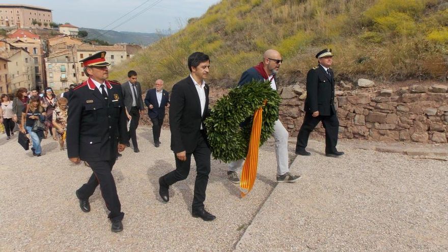 Cardona reivindica el protagonisme de la flama de la resistència catalana