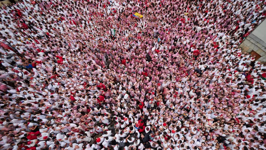 Chupinazo de Sanfermines, en directo