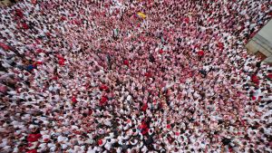 Chupinazo de Sanfermines, en directo