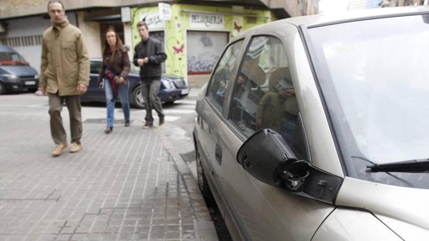 Siete detenidos por dañar 18 coches en Delicias