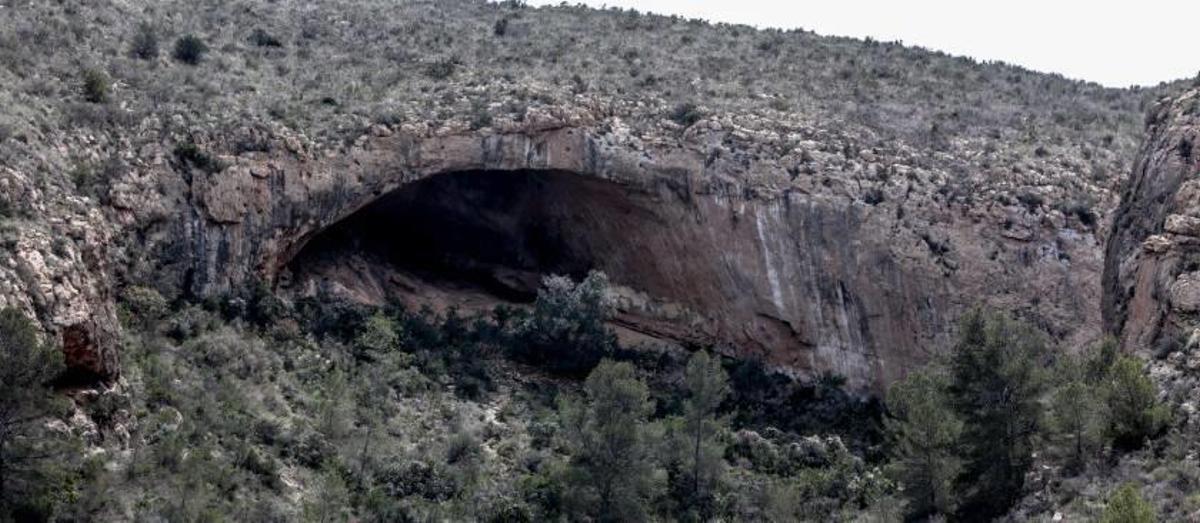 En el interior de Serra Gelada