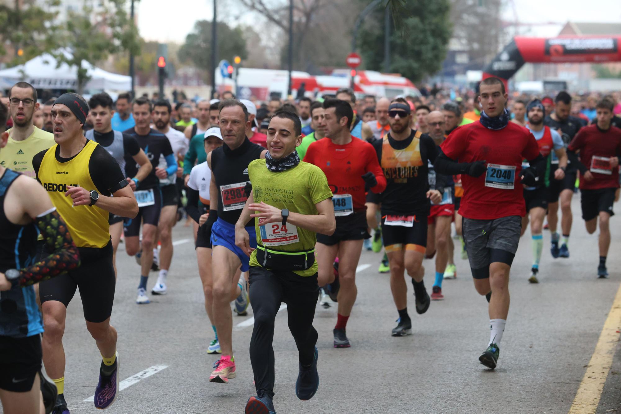 Carrera Never Stop Running del  Circuito Carreras de Valencia