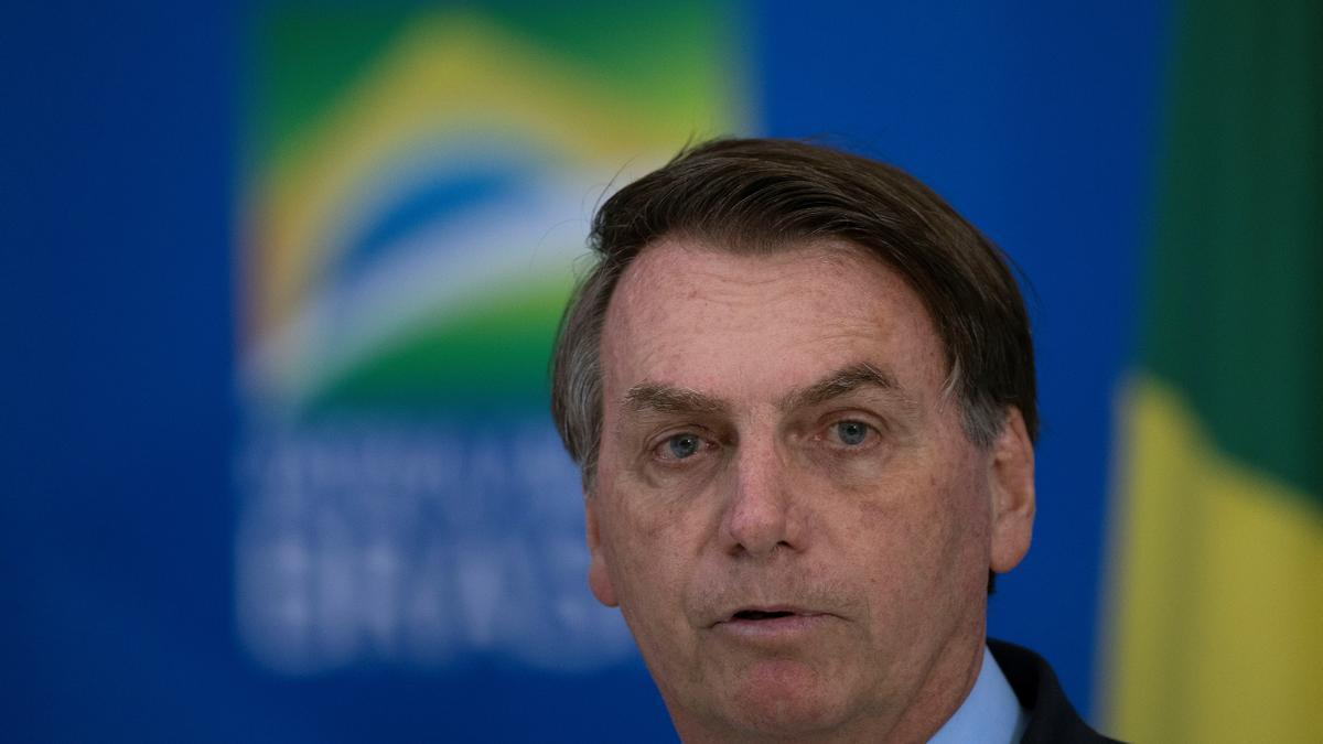 El presidente de Brasil, Jair Bolsonaro.