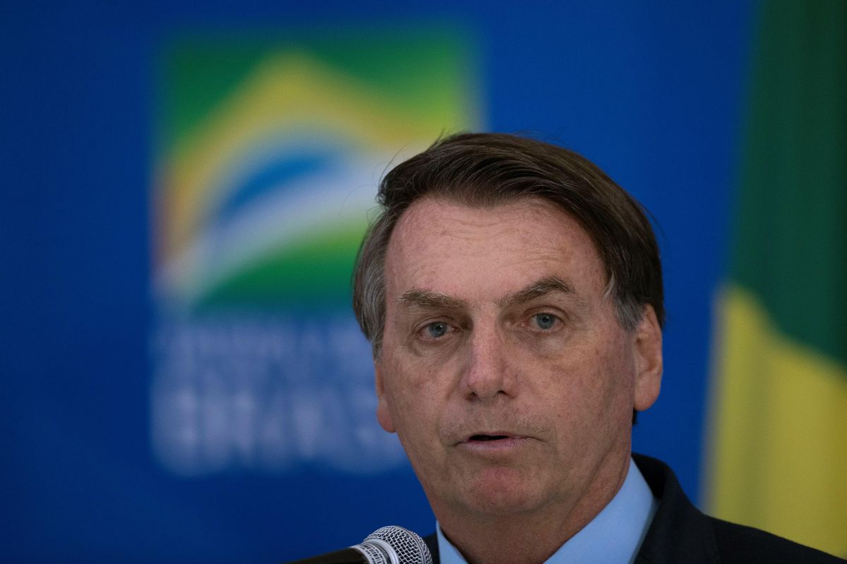 El presidente de Brasil, Jair Bolsonaro.