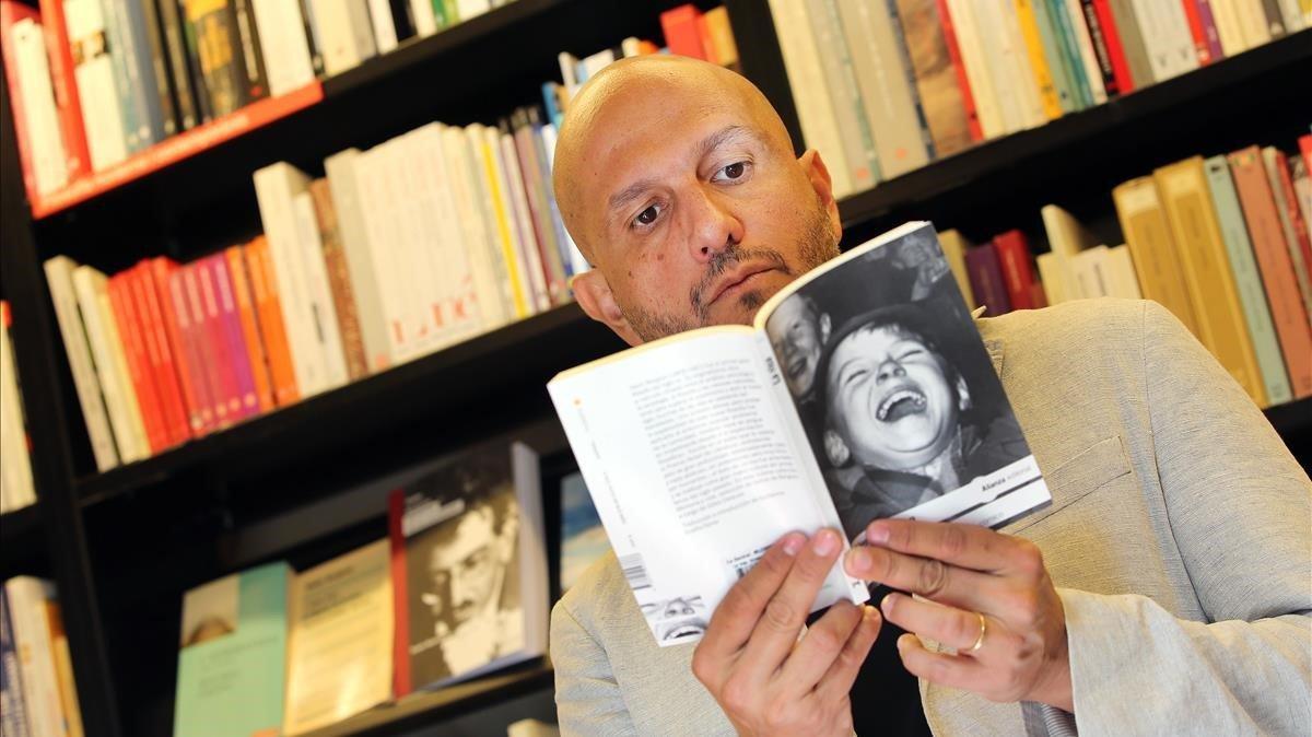 Jorge Carrión, en la librería La Central de la calle de Mallorca. Jorge Carrión, en la librería La Central de la calle de Mallorca.