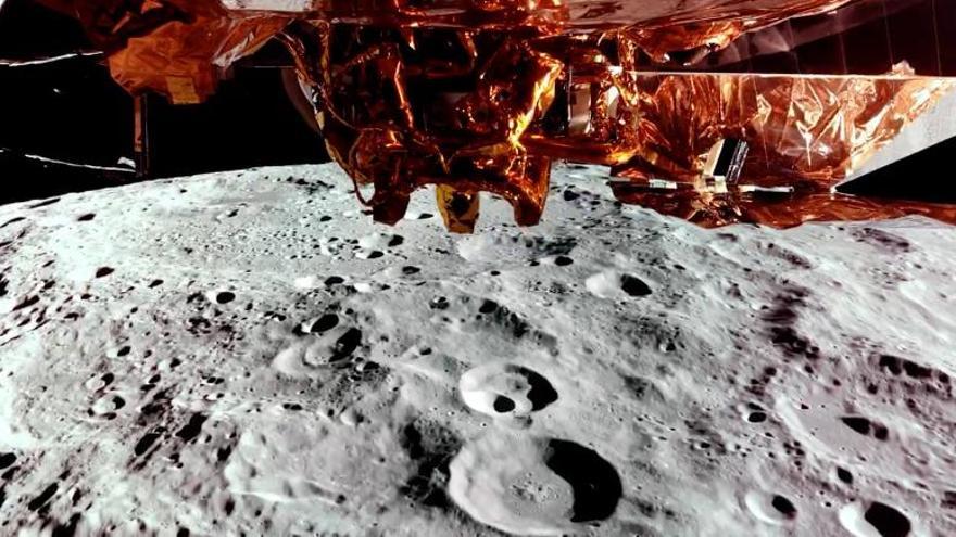 El aterrizaje de una nave espacial privada en la Luna