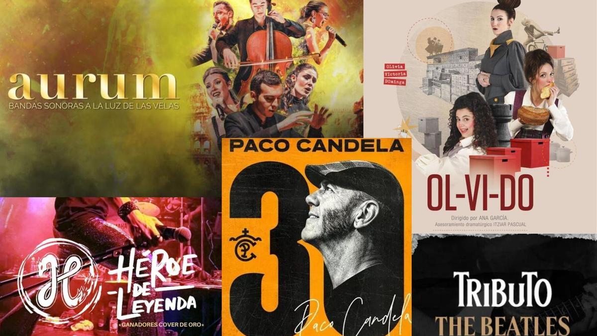 Algunos de los eventos de este fin de semana.