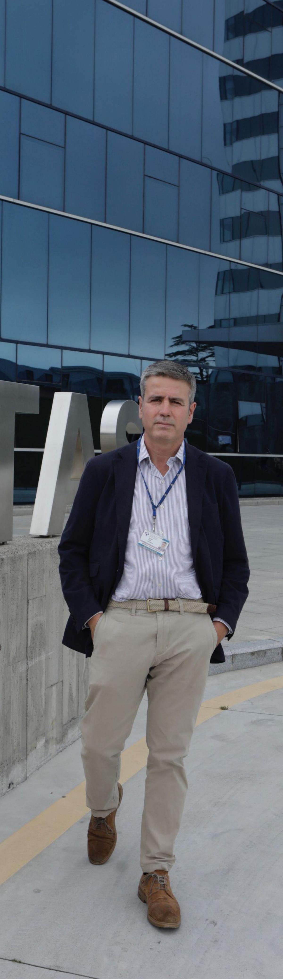 Jacobo Silva Guisasola, en el HUCA. | Fernando Rodríguez