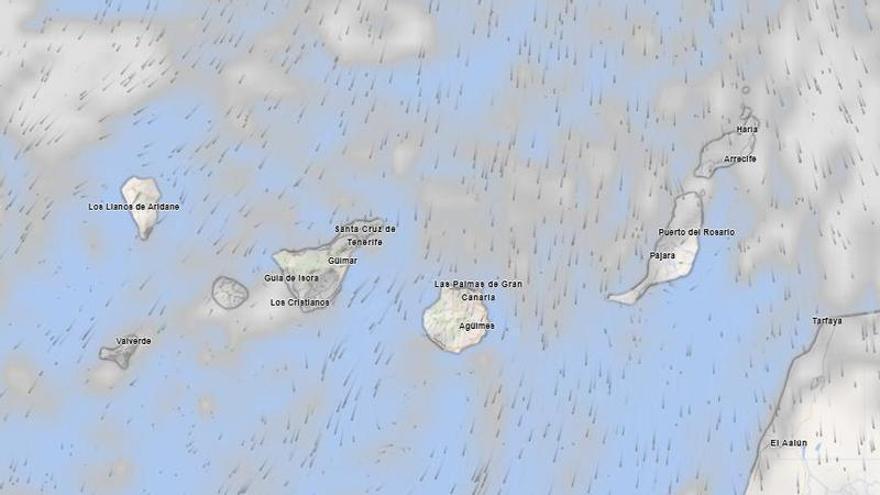 La Aemet prevé un aumento de la nubosidad y posibles lloviznas en el norte de Canarias este jueves