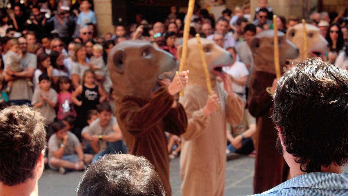 Ballets de Solsona durant la festa major de la ciutat